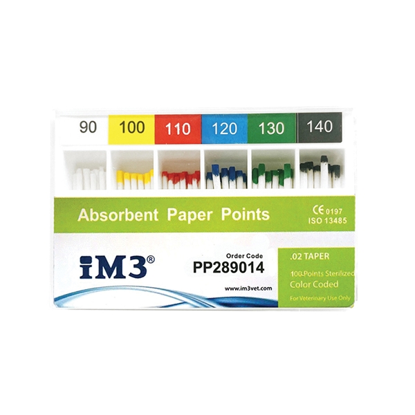 Paper Point , 28mm ISO sizes 90-140 200kpl