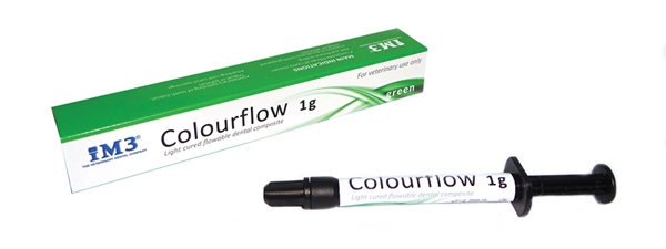 COLOURFLOW komposiitti , vihreä 1g ruisku 1kpl - 1