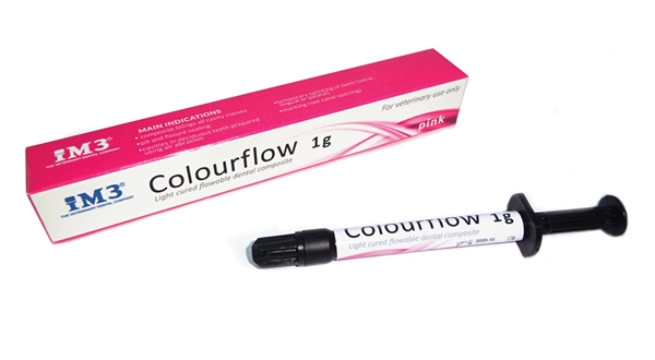 COLOURFLOW komposiitti , pinkki 1g ruisku 1kpl