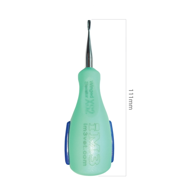 iM3 Ergo WING elevaattori, XS 2mm vihr 1kpl - 3