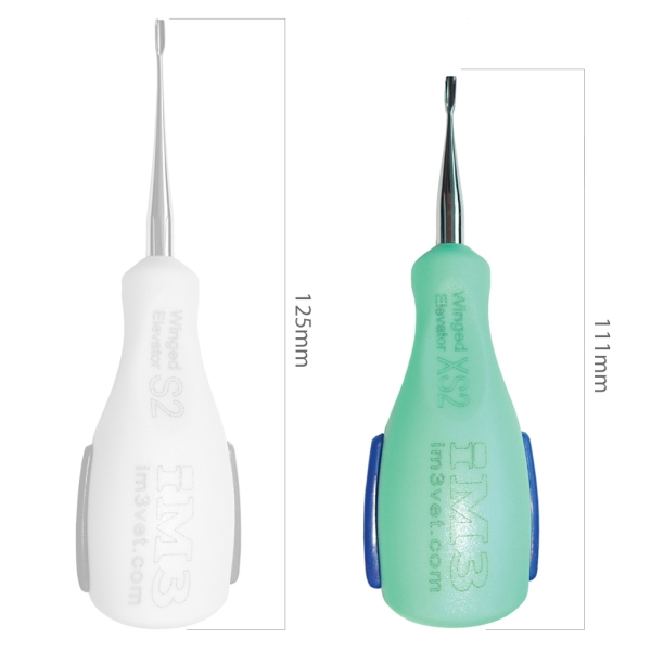 iM3 Ergo WING elevaattori, XS 2mm vihr 1kpl - 4