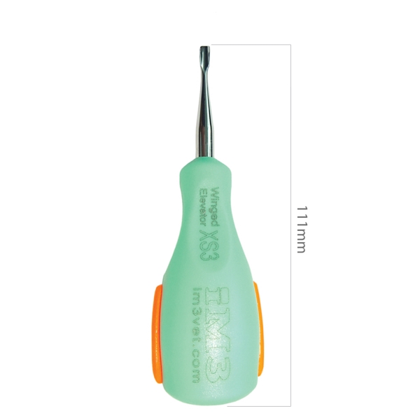 iM3 Ergo WING elevaattori, XS 3mm vihr 1kpl - 3