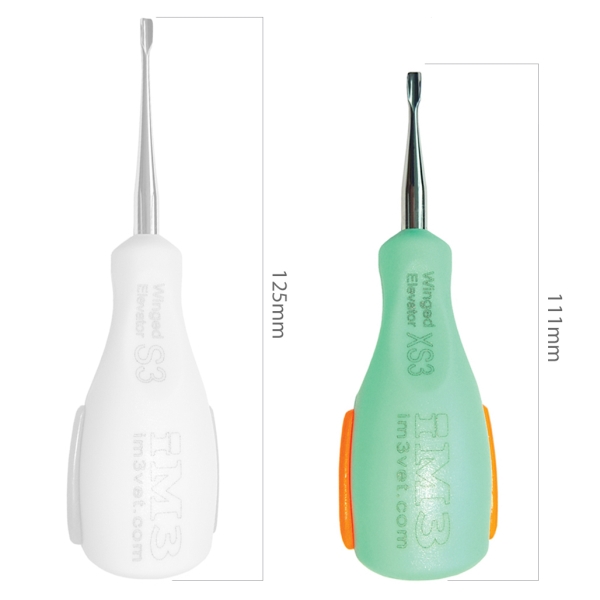 iM3 Ergo WING elevaattori, XS 3mm vihr 1kpl - 4