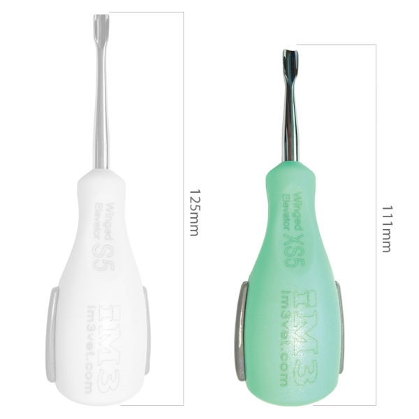 iM3 Ergo WING elevaattori, XS 5mm vihr 1kpl - 4