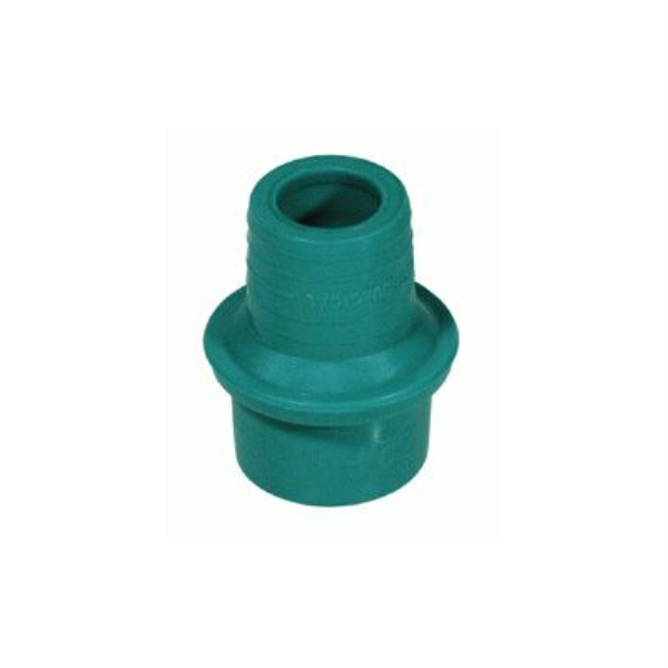 Connector straight elastomer, 15F for 22M lipped 40KPL