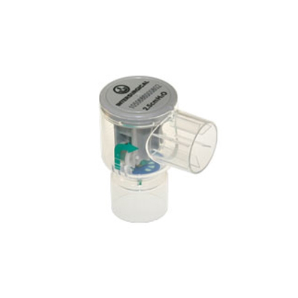 C-Peep venttiili  2,5cm H2O, 5kpl/ltk,musta,kertakäytt.