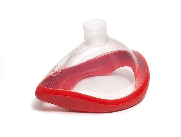 Clearlite anestesiamaski, kk, XL, aikuisten, punainen, 20kpl