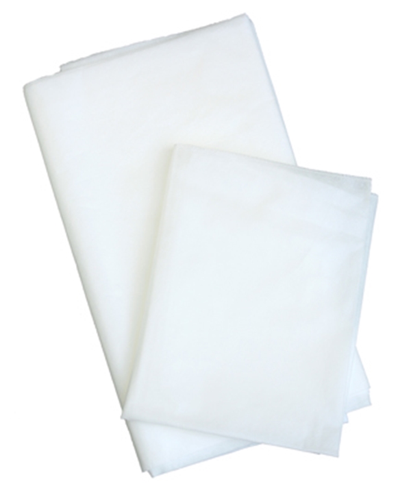 Kuitukangaslakana, 140x240cm  valkoinen PP 50KPL