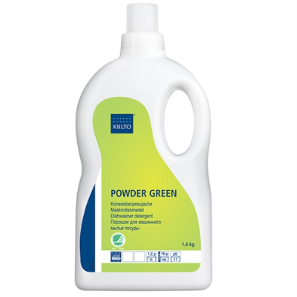 Koneastianpesuaine, Powder Green 1,6kg 1KPL