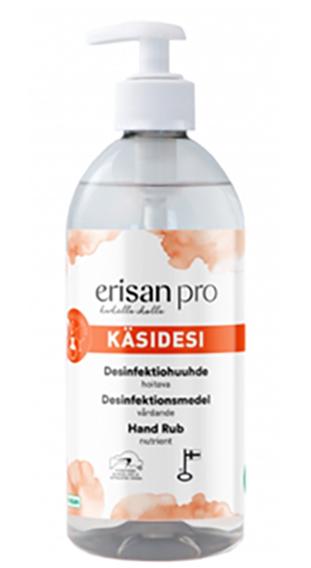 Käsidesi Erisan Pro, 500ml pumppupullo 6KPL