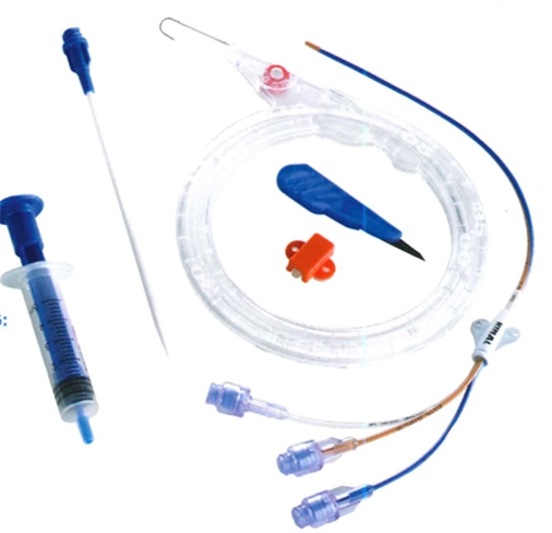 CVK setti 3-lumen 7FR, 15cm 10KPL