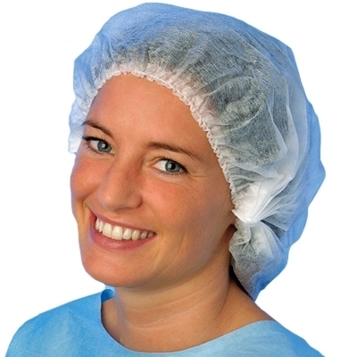 Suojapäähine, Valk pyöreä 200KPL - Kolmi