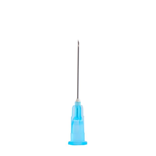 KRUUSE injektioneula, 0.6x25mm 23Gx1 blue sin 100kpl - 1
