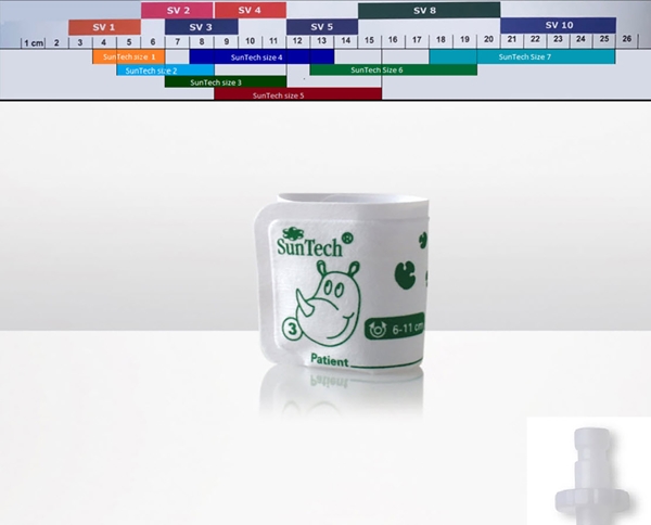 SunTech Mansetti Male Bayonet, Koko 3 6-11cm 1kpl