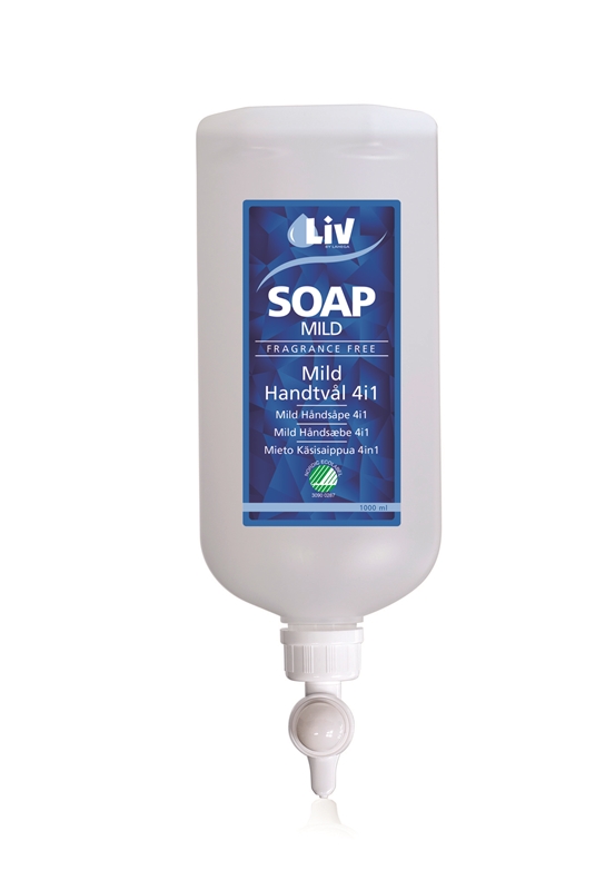 Käsisaippua LIV, 1000ml dispenso 12KPL - LiV