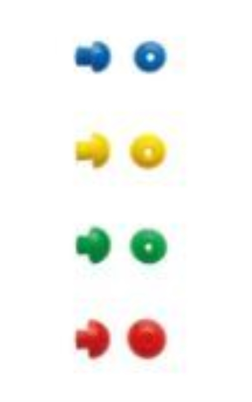 easyTymp korvatippi 19 mm, 100 kpl/ltk keltainen, sieni