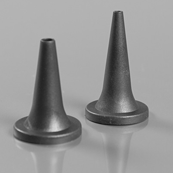 Korvasuppilo Mekalasi, 2,5mm musta 1050KPL