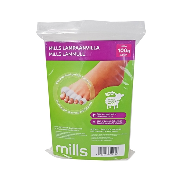 Lampaanvilla 100g, erikoispuhdistettua  1KPL
