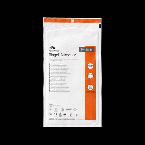 Leikkauskäsine Biogel, 9,0 Skinsense pton 40PR synt - Biogel - 1