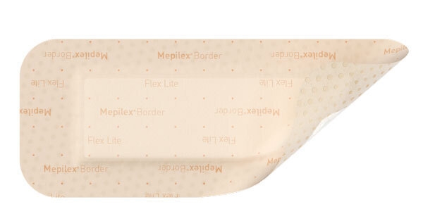 Haavasidos Mepilex Border Flex Lite, Lite, 10cmx10cm, 5kpl - Mepilex - 1
