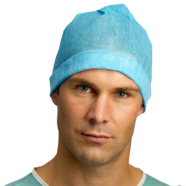 Leikkauspäähine Eurocap, sininen joustava 100KPL