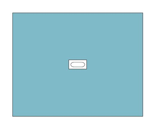 Leikkausliina Barrier reikä, 120x150cm kiin ster 18KPL