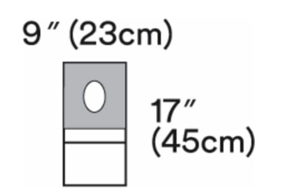 Reikäliina nesteenkeräyspussi, 23x45cm  10KPL