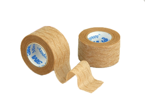 Kuitukangasteippi Micropore, 50mmx9,1m iho 6KPL