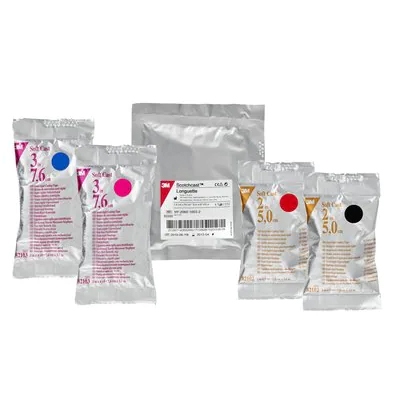 Kipsisidos Soft Cast lasikuitu, 5,1cmx3,66m musta pehmeä 10KPL