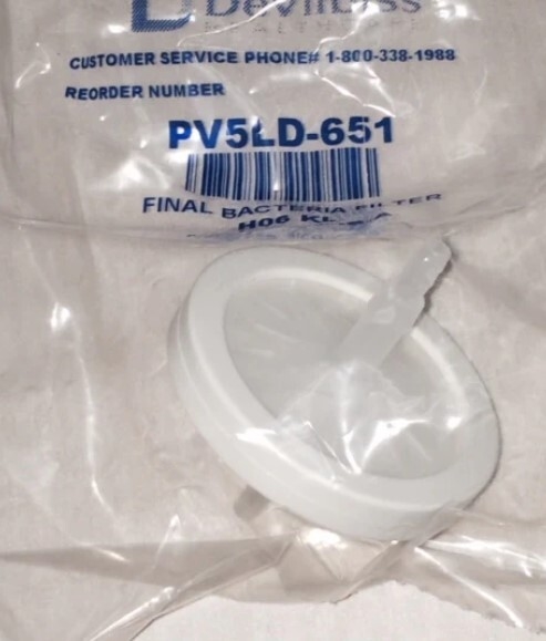 Bakteerisuodatin happirikastin, sopii 525KSKIT ja 1025KS, 1kpl - 2