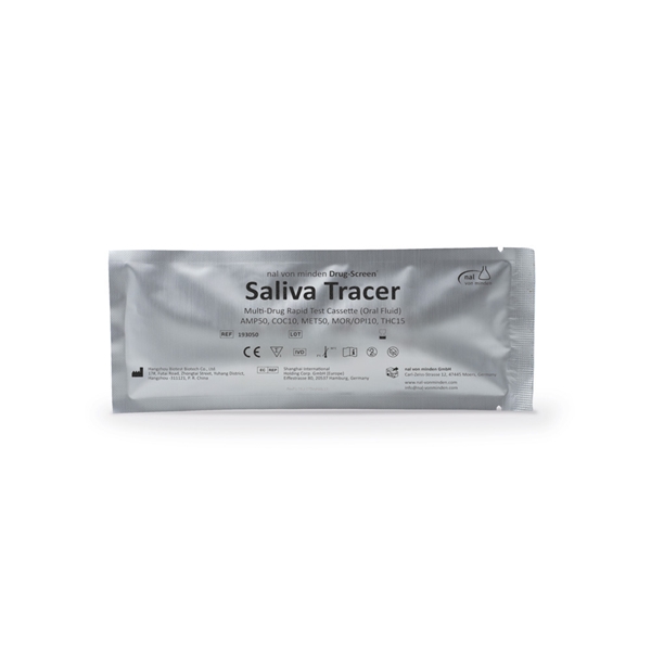 DrugScreen Multi5 SalivaTracer, Multitesti, sylki