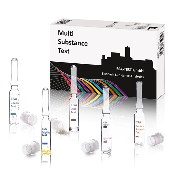 ESA Multi tests, COC, LSD, KET, OPI/AMP