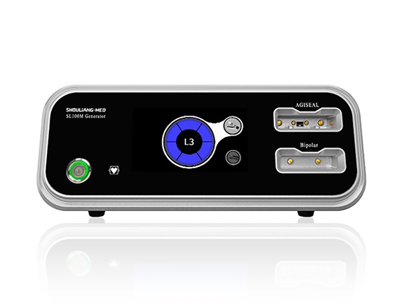 SL100 generaattori, leikkaaville/ligatointi instrumenteille, bipolarisiin toimenpitesiin
