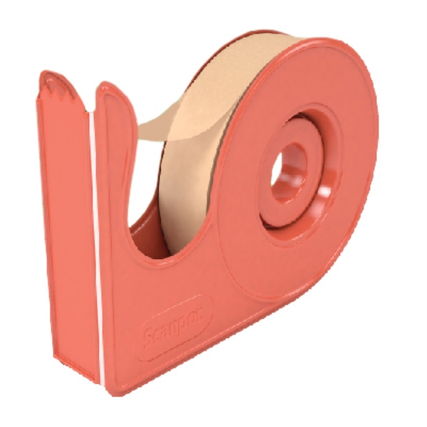 Kuitukangasteippi Scanpor beige, 12,5mmx10m, katkokela 10KPL