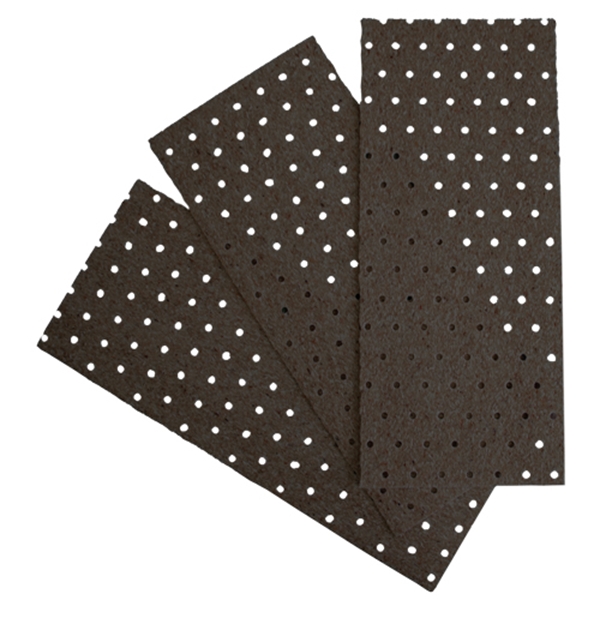 Woodcast 2mm 14,5x34cm, Black 20KPL