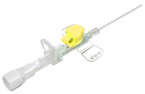 IV kanyyli Polyflex Adva, Port+wings 24Gx19mm kel 100KPL - PolyFlex Adva