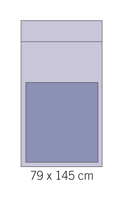 Mayo-pöydän pussi evercare®, 78x145cm vahvistettu 80 KPL - evercare®