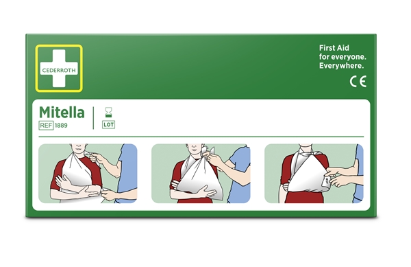 Mitella kolmioliina, Cederroth, 96x96x136cm,2xkuitukangasliina