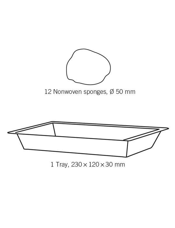 Pesupakkaus evercare® MediKIT, KSSHP 12 sykeröä 56KPL - evercare® Medikit