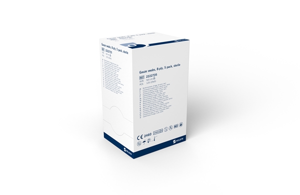 Harsotaitos SELEFA®, 5 x 5cm 5/pss ster 2500KPL - SELEFA® - 2