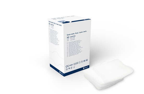 Harsotaitos SELEFA®, 5 x 5cm 5/pss ster 2500KPL - SELEFA® - 1