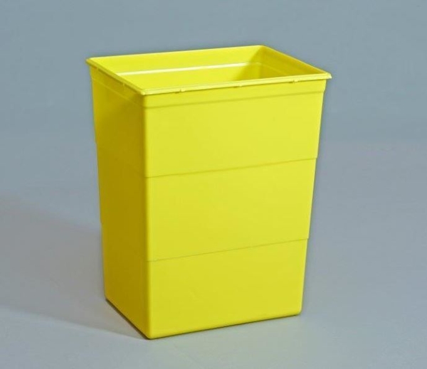 Riskijäteastia San Sac, 50L keltainen 1KPL