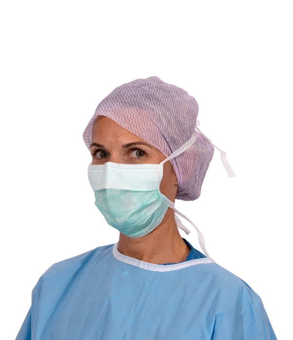 Kasvosuojus Multiguard Antifog, Type II nauhoin vihr 300KPL - evercare® - 2