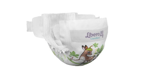 Lastenvaippa Libero Comfort 4, tarrav 7-11 kg (8X26) 208KPL - Libero - 2