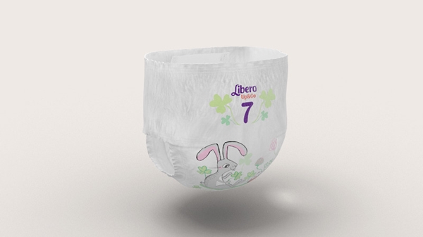 Lastenvaippa Libero Up&Go 7, Housuvaippa 16-26kg 128KPL - Libero - 2