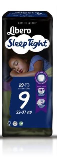 Housuvaippa Libero Sleep Tight, 9, 22-37kg 60KPL (6x10kpl) - Libero - 1