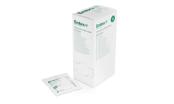 Embra® Kuitukangastaitos 5x5cm,4krs,ster, 2kpl/pss, 5x5cm,4krs,2kpl/pss - Embra®