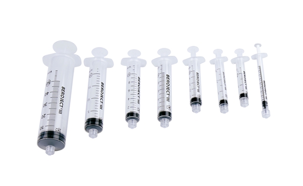 Ruisku luerlock 3-os Beroject, 10ml 0,5ml keskitetty 100KPL - Beroject - 4