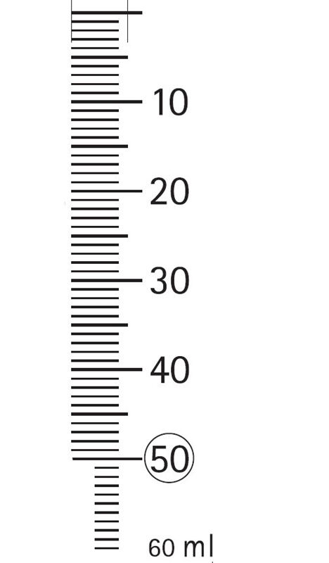 Ruisku luerlock 3-os Beroject, 50/60ml keskitetty 25KPL - Beroject - 2