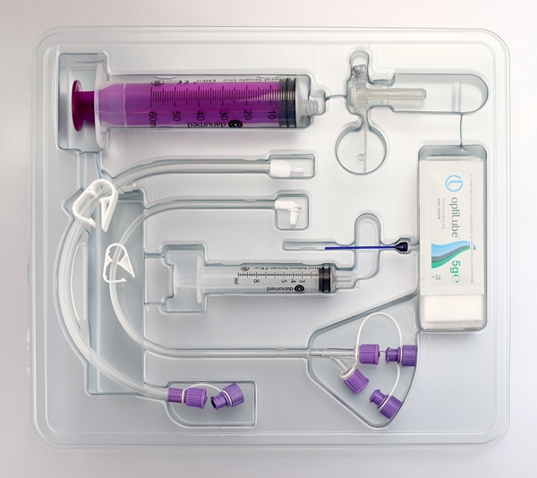 Gastrostomiportti danuButton®, Premium 20Fr 1,0cm pvc-vap1KPL - danuButton®